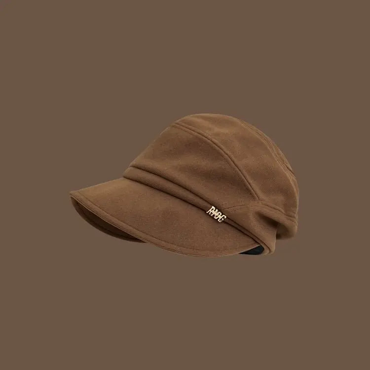 2023 New Women Newsboy Cabbie Beret Cap Plush and thick Casual Hat Winter Beret Women Painter Caps Autumn Leisure hat