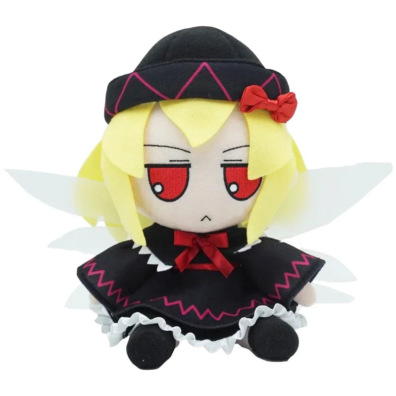 Yorigami Shion Fumo Plush Toy TouHou Project 20cm Sitting Soft Doll Kawaii Plushie Figurine Kids Fans Birthday Christmas Gifts