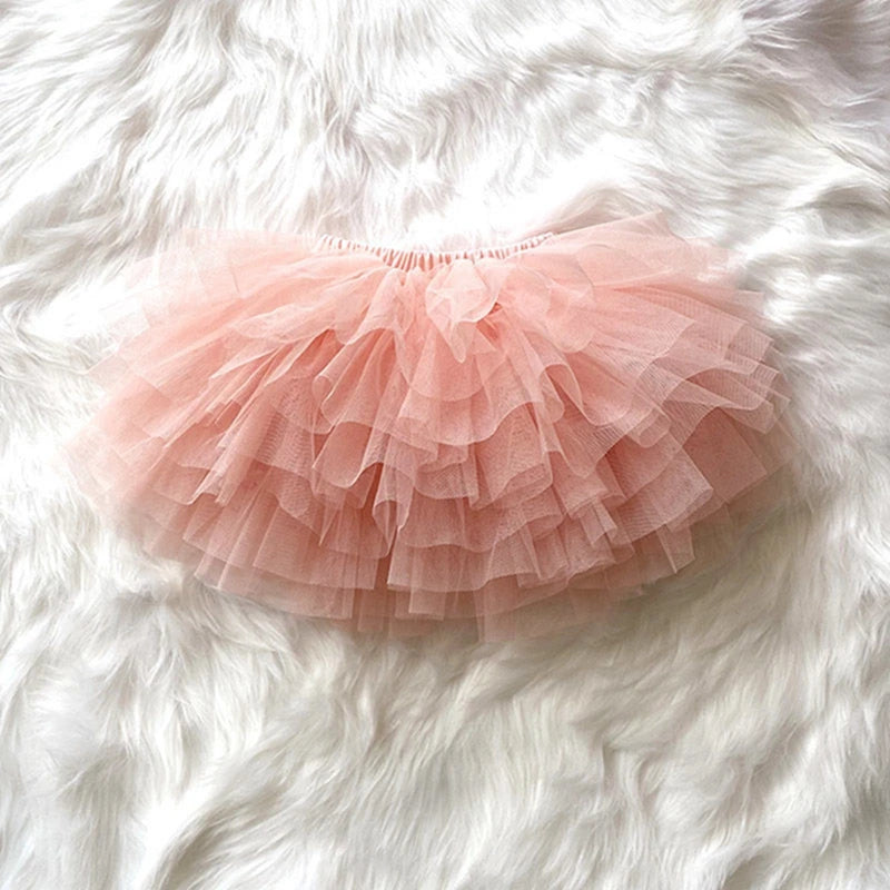 Fashion Girls Tutu Super Fluffy 6 Layers Petticoat Princess Ballet Dance Tutu Skirt Kids Cake Skirt Chritsmas Children Clothes