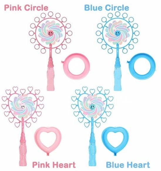 Fun Windmill Bubble Wand Set