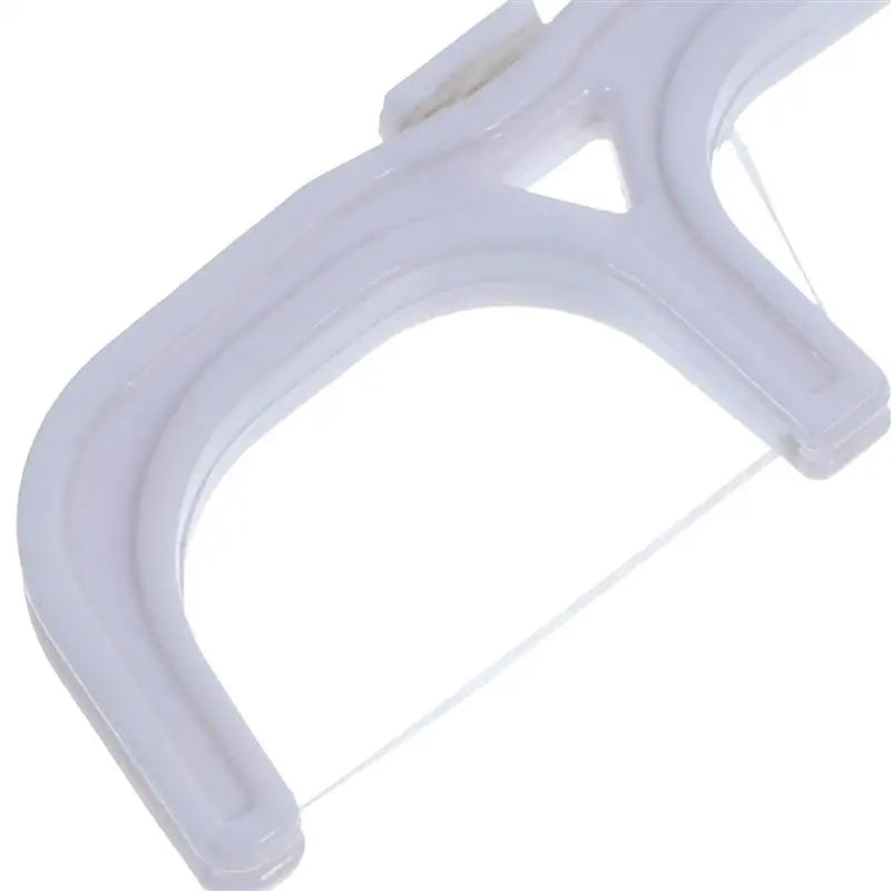 1pc Reusable Flosser Dental Floss Grip Spool Flat Dental Flosser Replacement Rack Mint Teeth Floss Pick Oral Cleaner