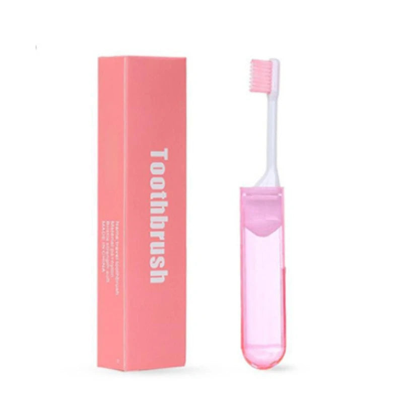 1pcs Portable Folding Toothbrush Super Soft Hair Travel Toothbrush Small and Compact Storage Outdoor Toothbrush Is Easy To Carry