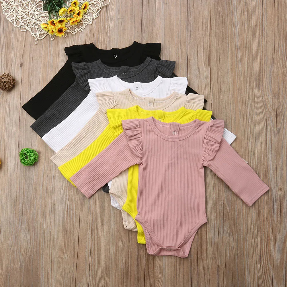 Long Sleeve Jumpsuit Kids Baby Outfits Clothes