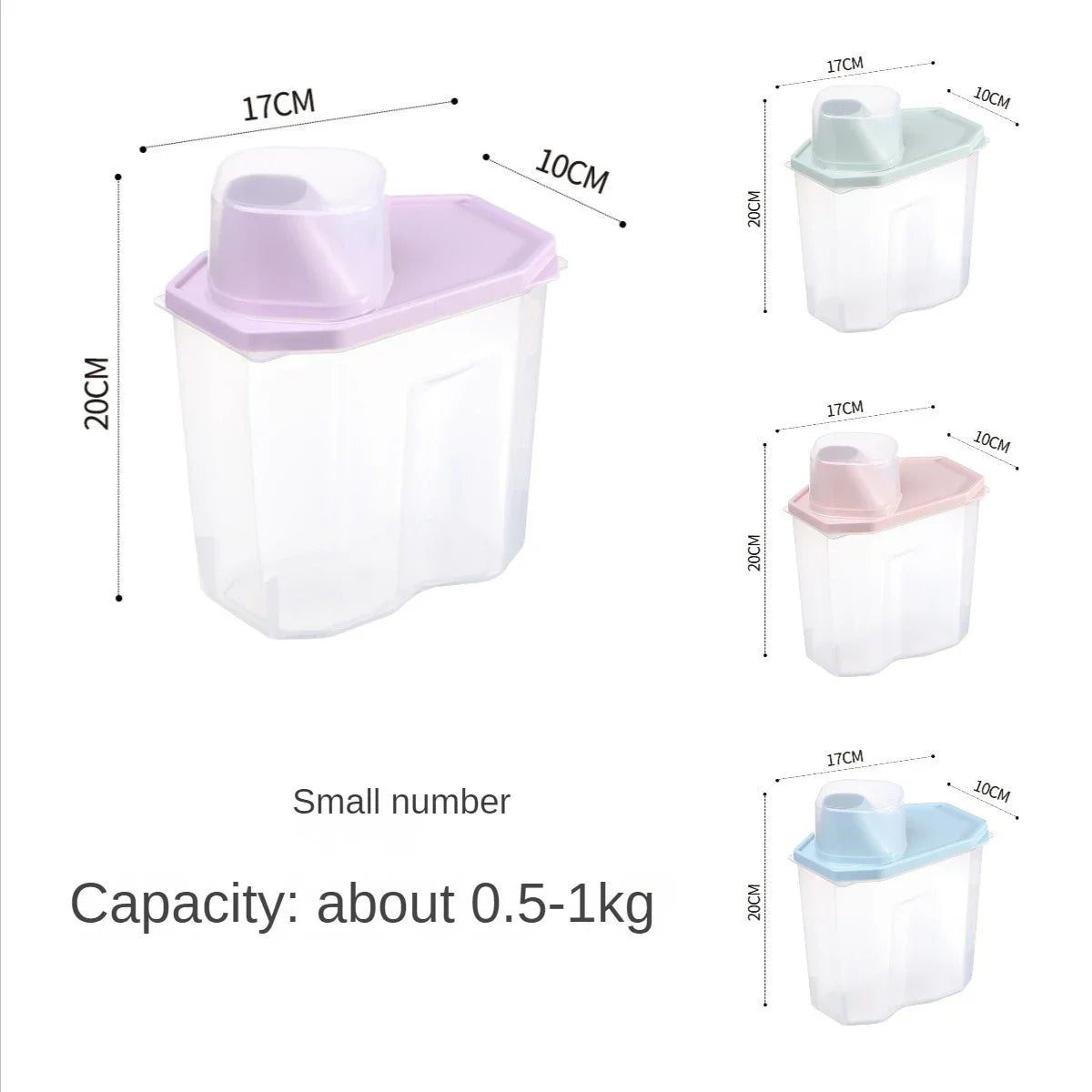 Pet Food Cat Food Storage Bucket Dog Food Sealed Bucket Cat Storage Box Can Moisture-proof 10KG Large Capacity Pet Supplies