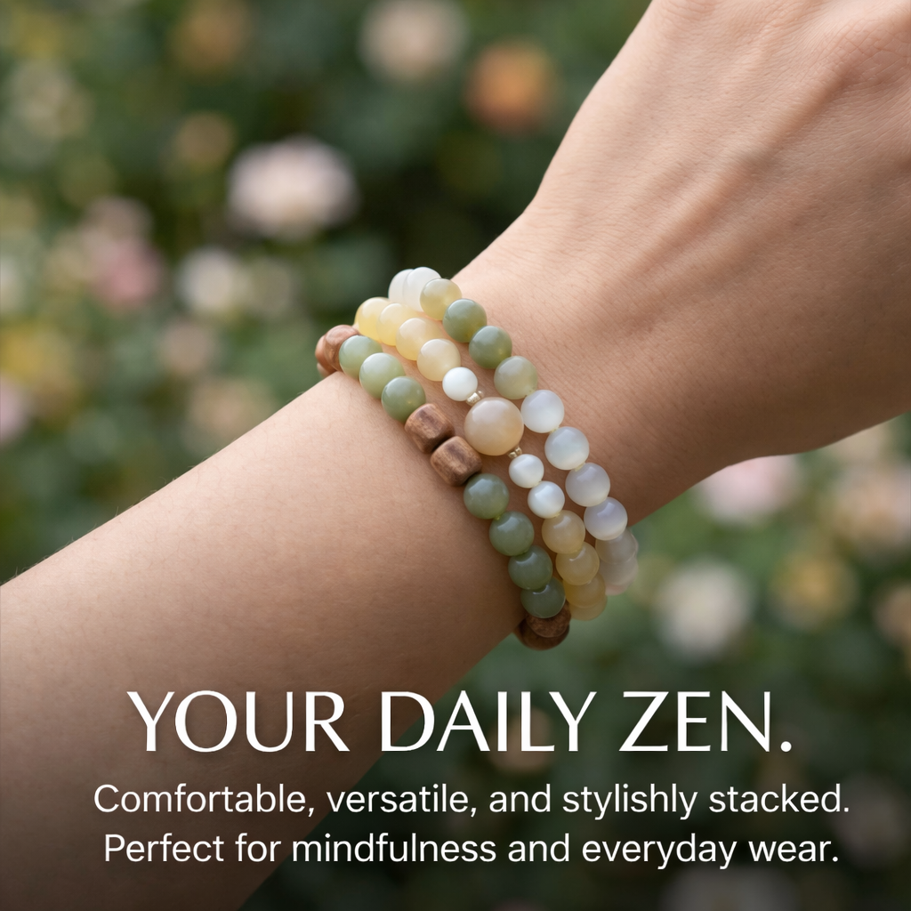 Natural Pastel Wrap Bracelet