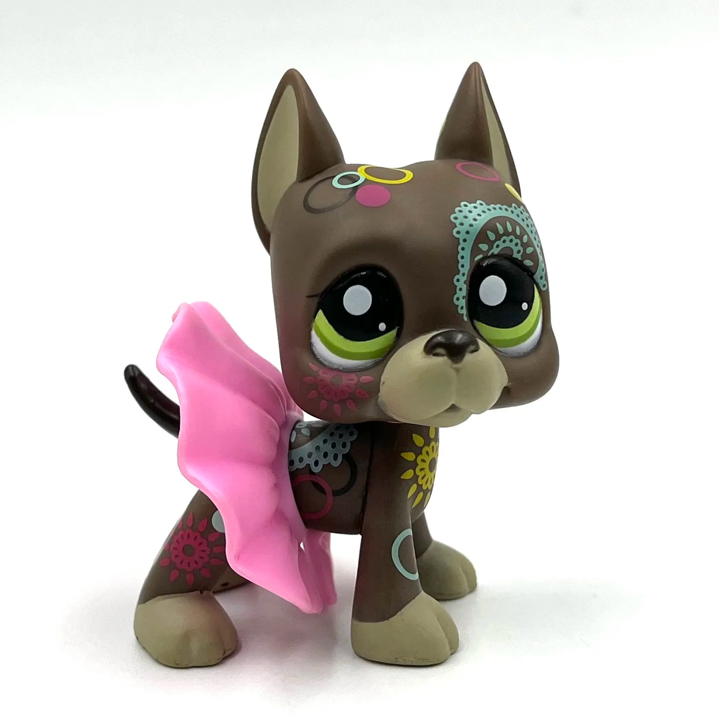 LPS CAT Rare Littlest pet shop bobble head Toy cute great dane dog collie dog dachshund dog spaniel dog