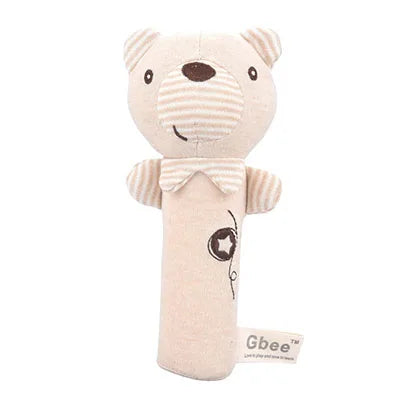 Baby Games Plush Rattle Toys For Babies Newborn Cartoon Stuffed Animals Rattle Toys Baby Crib Hand Bell Baby Toys 0 12 Months