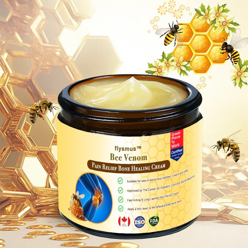🐝flysmus™ Bee Venom Joint & Bone Recovery Cream（👩🏼‍⚕️FDA Food and Drug Administration Certified）