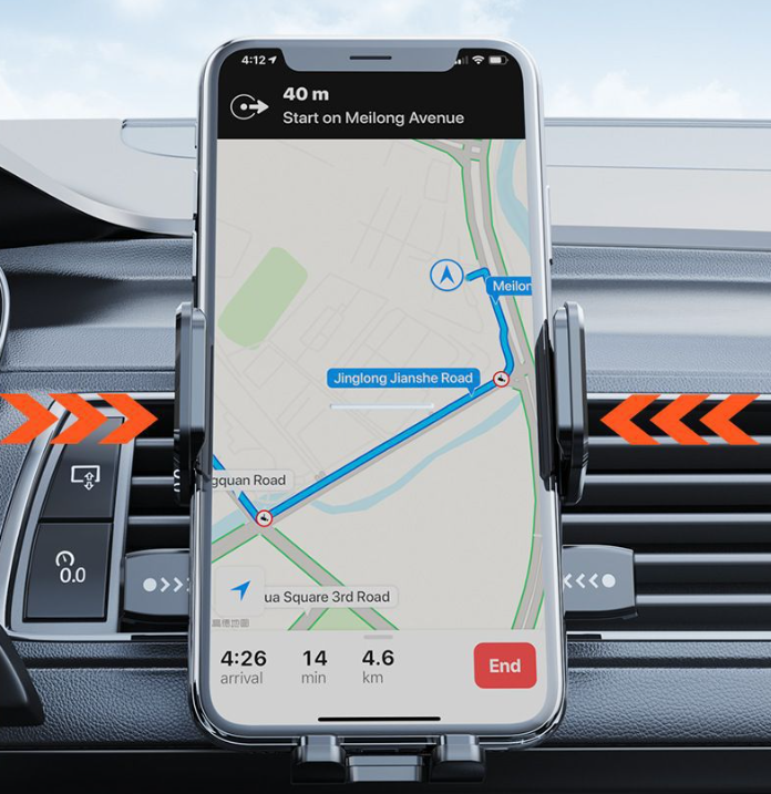 New car navigation bracket car phone holder suction cup air vent multifunctional cell phone holder car car bracket
