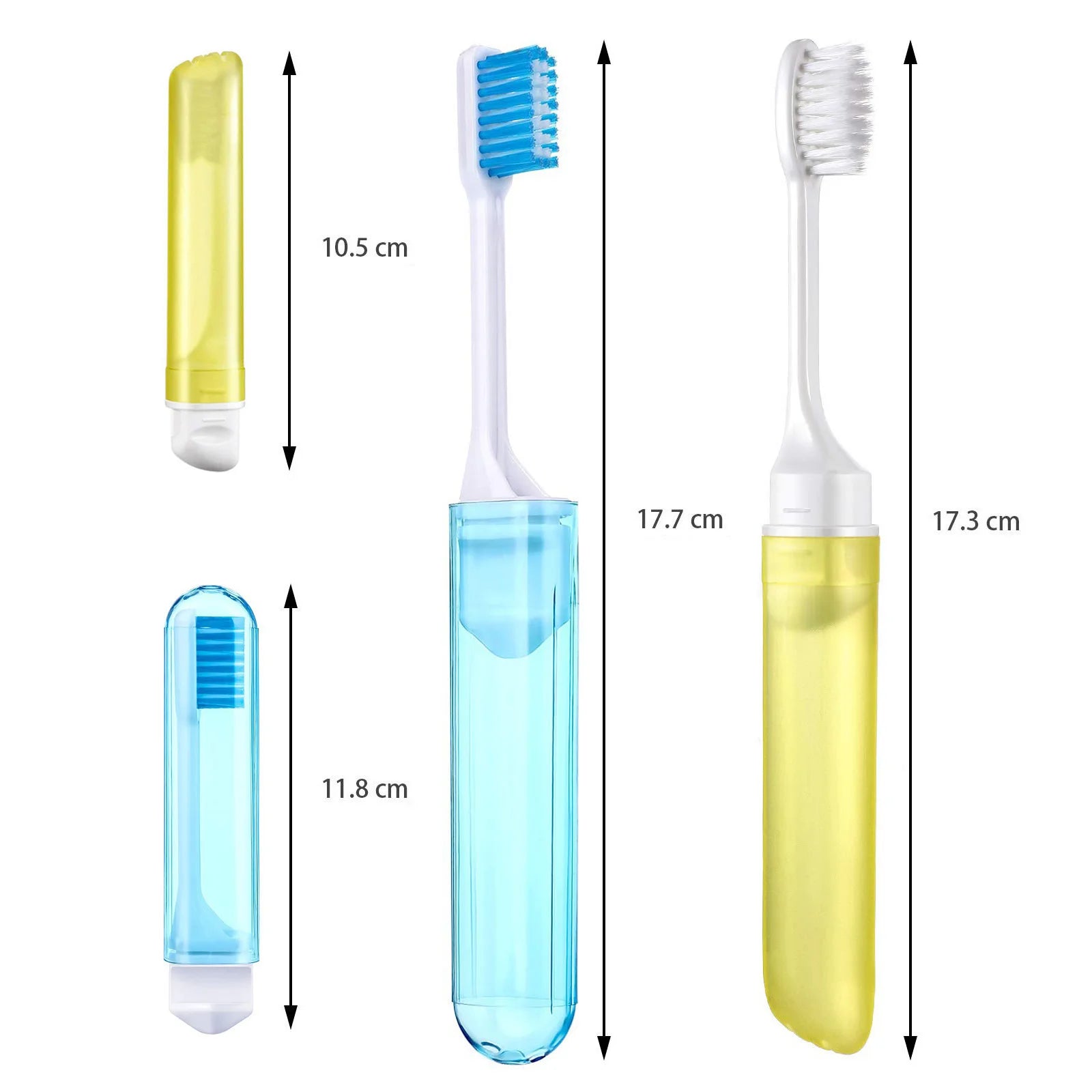 1pcs Portable Folding Toothbrush Super Soft Hair Travel Toothbrush Small and Compact Storage Outdoor Toothbrush Is Easy To Carry