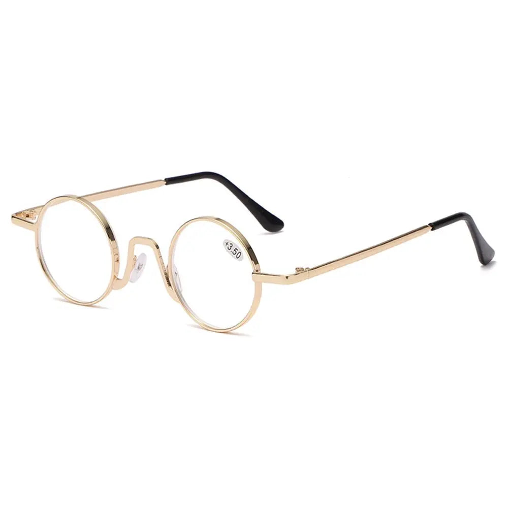 Retro Leopard Asymmetrical Round&Square Reading Glasses Women&Men Presbyopia Glasses Hyperopia Eyeglasses For Elder