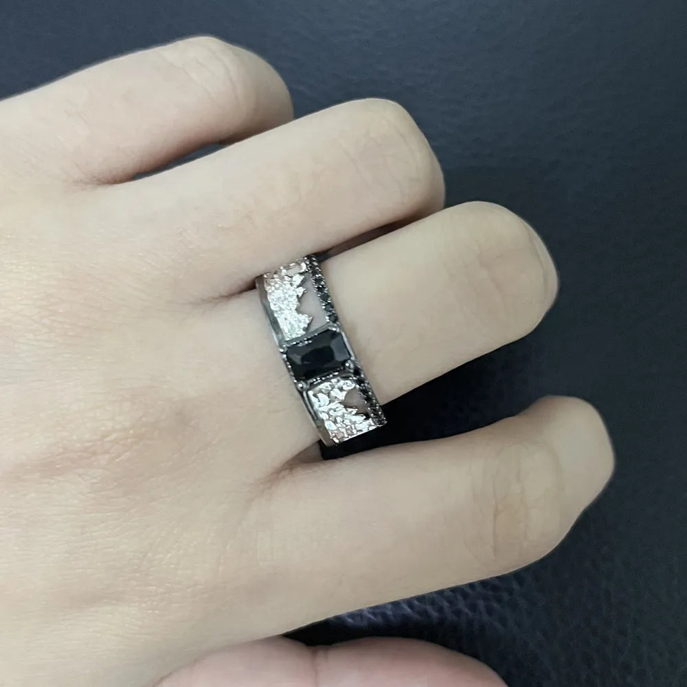 Game Love and deepspace Sylus Cosplay Ring Opening Adjustable Level 100 Couple Rings Jewelry Accessories Prop