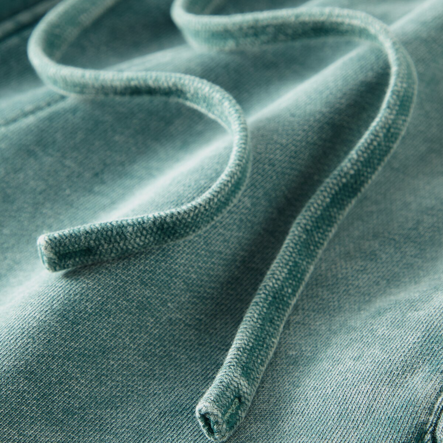 Baggy fit heavy cotton french terry wax dyed sweatpant