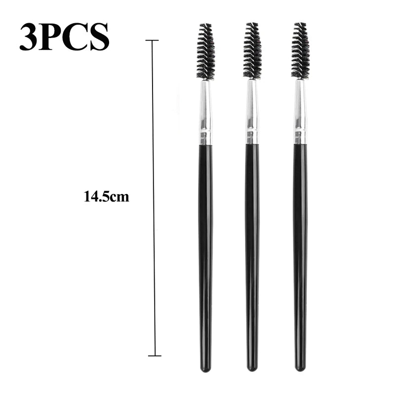 1/10pcs Soft Eyelash Brushes twisted Eyebrow Brush Elbow Contouring Eye Brow Eyeliner Brushes Eyes Blending Cosmetic Makeup Tool