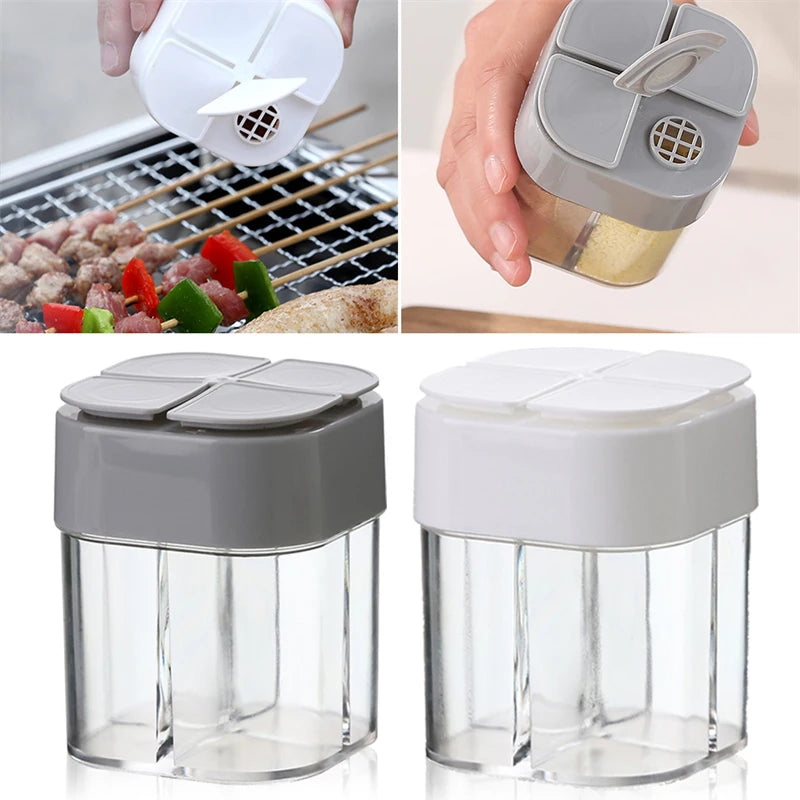 4 in 1 outdoor cooking barbecue spice dispenser