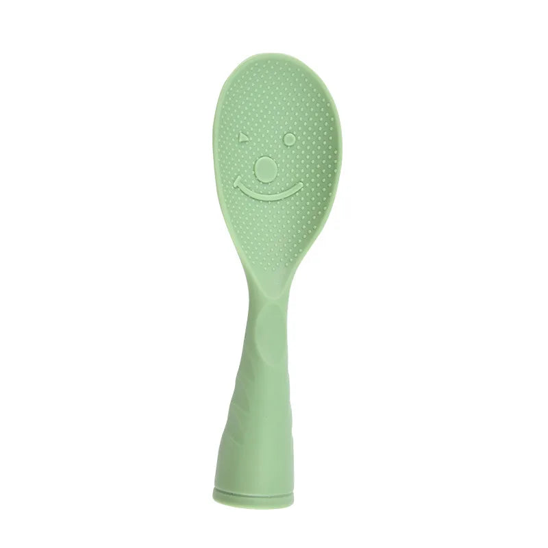 Household kitchen upright plastic rice spoon, perfect for every cooking