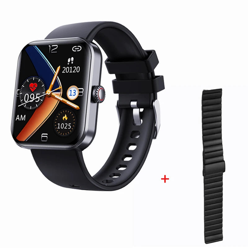 2023 F57L Smart Watch Men 24 Hour Heart Rate Sleep 50+ Sport Temperature Monitoring Sport 1.91 Inch Touch Screen Smartwatch