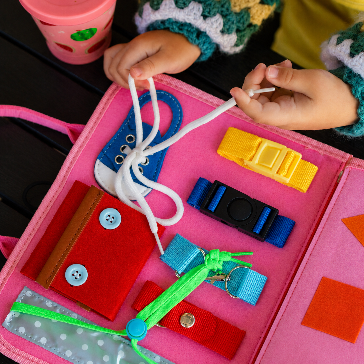 Montessori Busy Board For Children