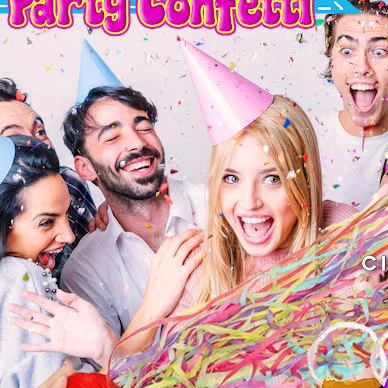 Colorful Hand Throw Party Confetti