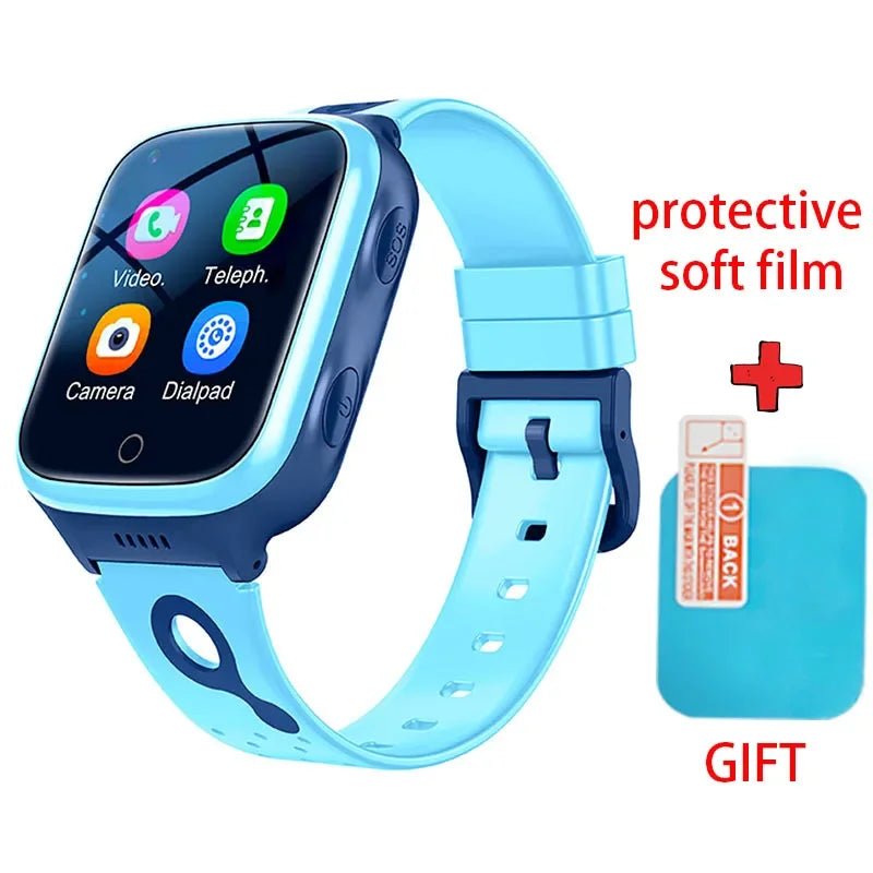 Smart Watch Camera SOS GPS WIFI Video Call Waterproof Monitor Tracker Location LBS Baby Children Smartwatch Gift