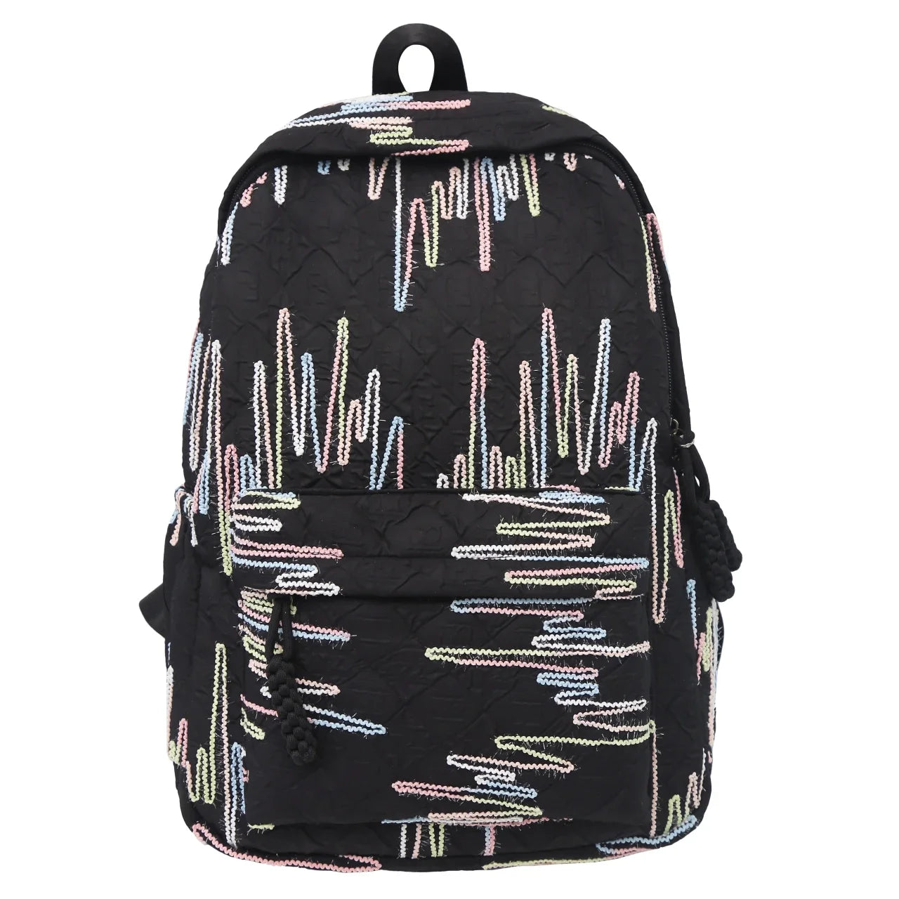 Nylon Zipper Large Capacity Women's Backpack 2025 Fashion New Versatile Style Trend Outdoors Student Schoolbag Bolso De Mujer