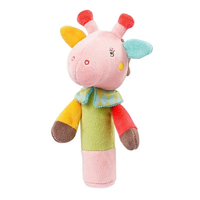 Baby Games Plush Rattle Toys For Babies Newborn Cartoon Stuffed Animals Rattle Toys Baby Crib Hand Bell Baby Toys 0 12 Months