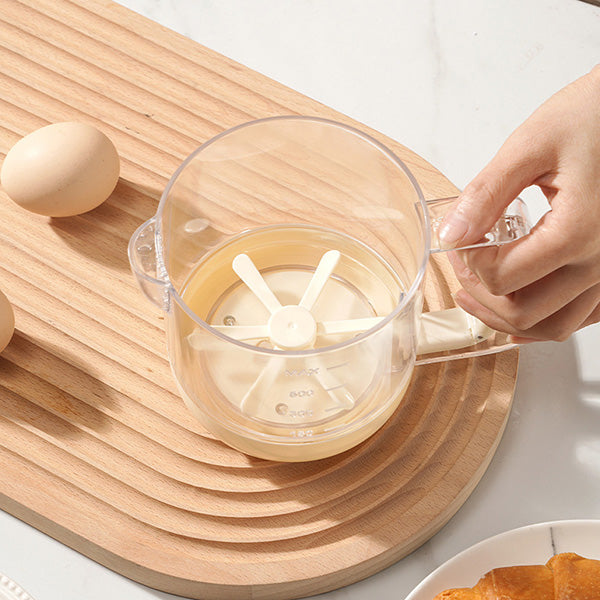 Quick-press Egg Mixing Hand Stirrer