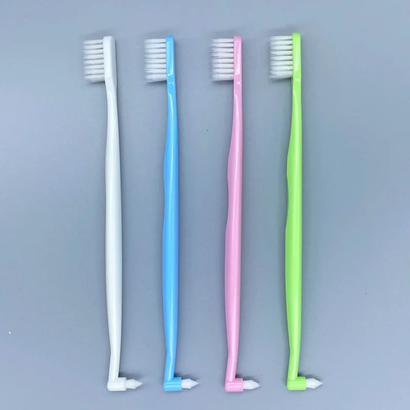 Orthodontic Toothbrush Concave Convex Brush Head Soft Brush for Dental Implants for Orthodontic Braces