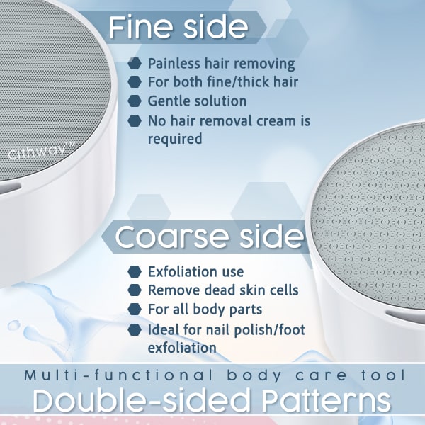 Cithway® 2-in-1 Painless Nano Crystal Hair Remover