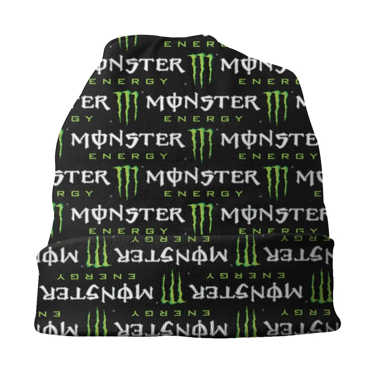 Custom Unisex Bonnet Warm Knitted Hat Monsters Drink Racing E-Energy Street Skullies Beanies Caps =Beanie Hats Outdoor Ski Cap