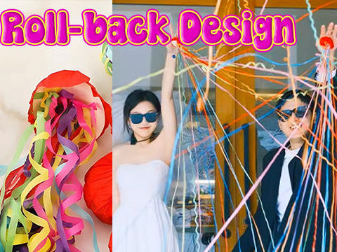 Colorful Hand Throw Party Confetti