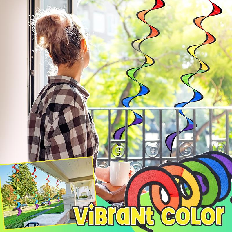 Camping Tent Foldable Spiral Wind Spinner