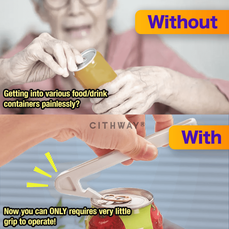 Cithway® Arthritis-friendly Ring Pull Can Opener