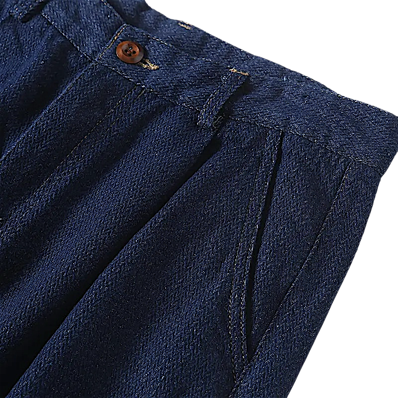 Baggy carrot denim jean