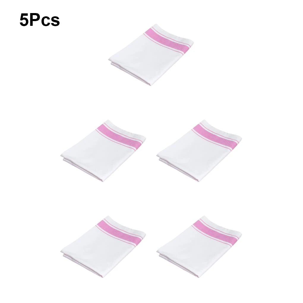 5Pcs Scouring Cloth Cleaning Cloths Towels Reusable Kitchen Washing