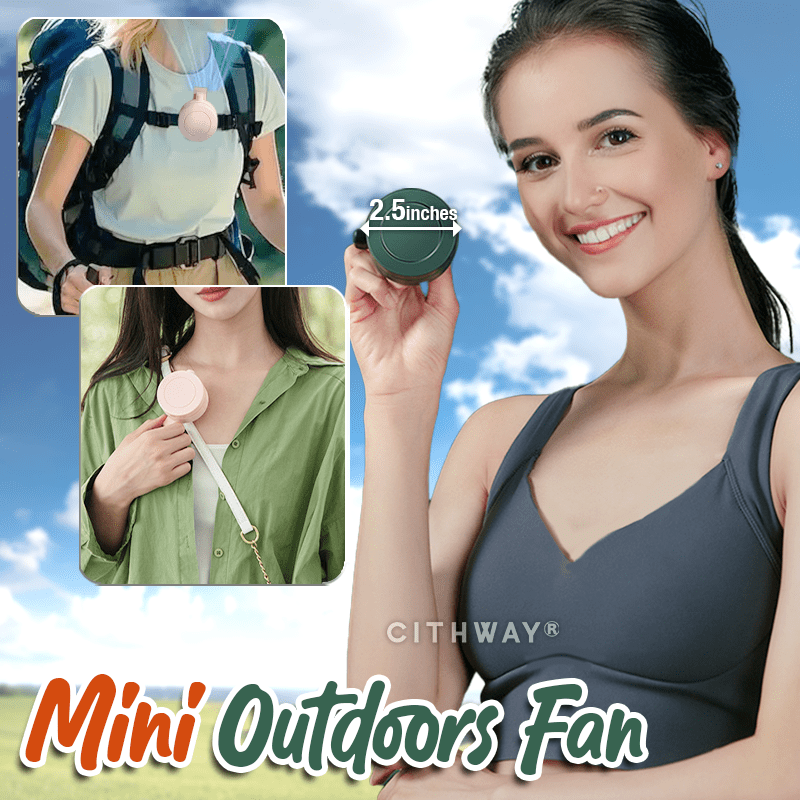 Cithway® Summer Outdoor Wearable Clip Fan