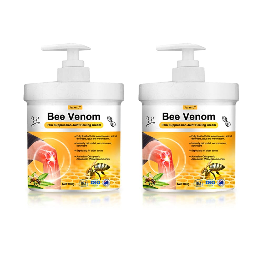 Furzero™ Bee Venom Pain Suppression Joint Healing Cream (👩🏼‍⚕️AAOS Recommended)