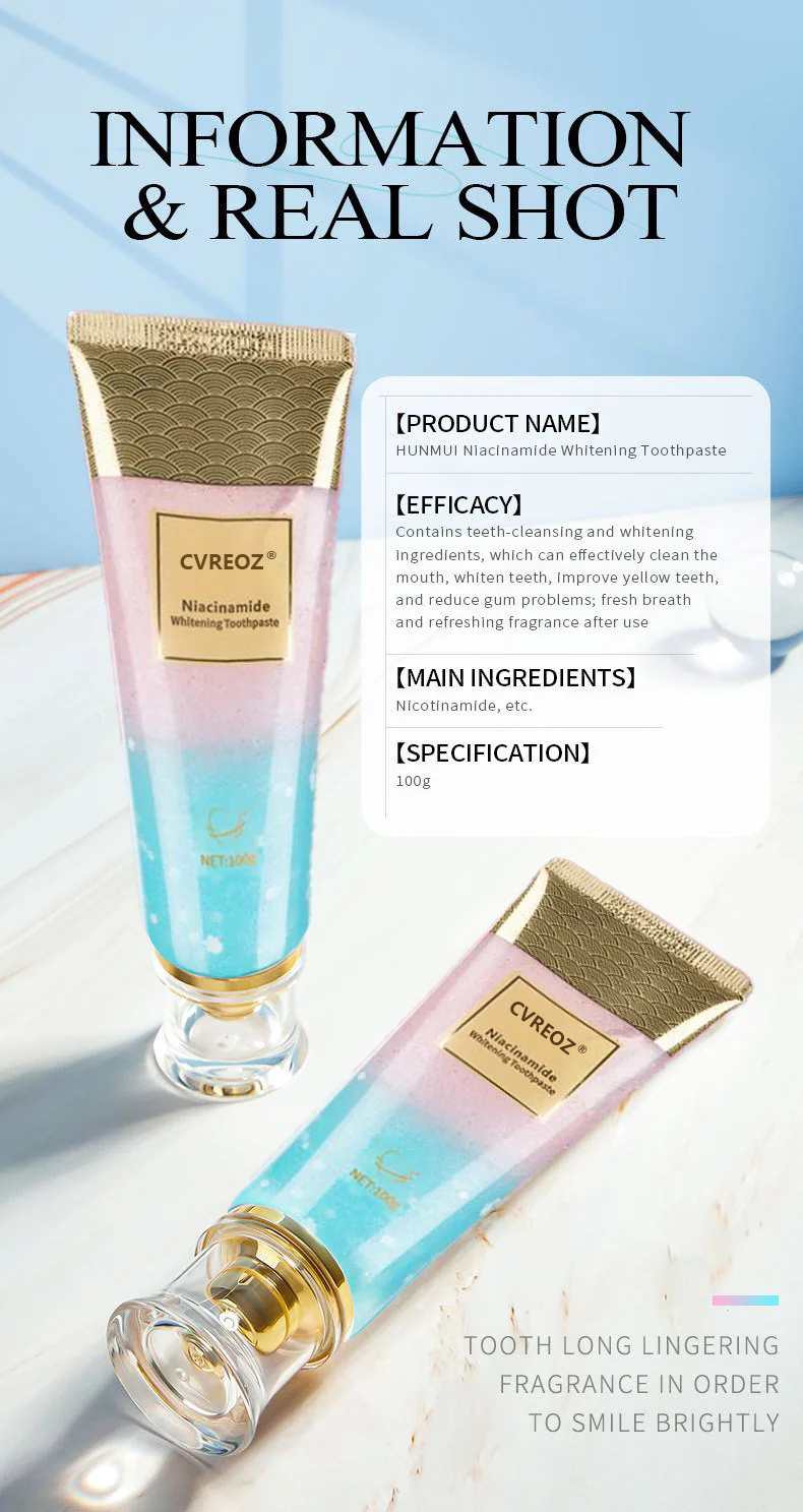 Cvreoz®Niacinamide Whitening Toothpaste-max