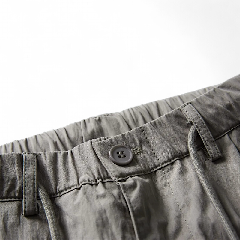 Crinkle hiking joggers