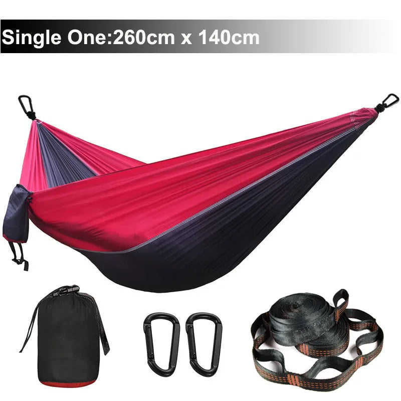 Solid Color Parachute Hammock