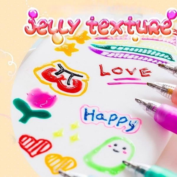 3D Jelly Pen Set (6PCS/12PCS)
