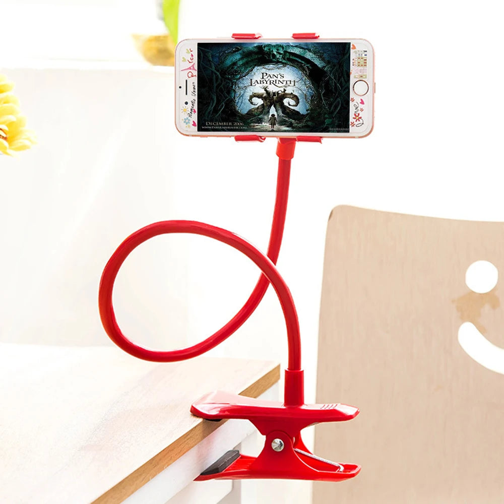 Universal Mobile Phone Holder Flexible Adjustable Cellphone Holder Clip Lazy Home Bed Desktop Mount Bracket Smartphone Stand