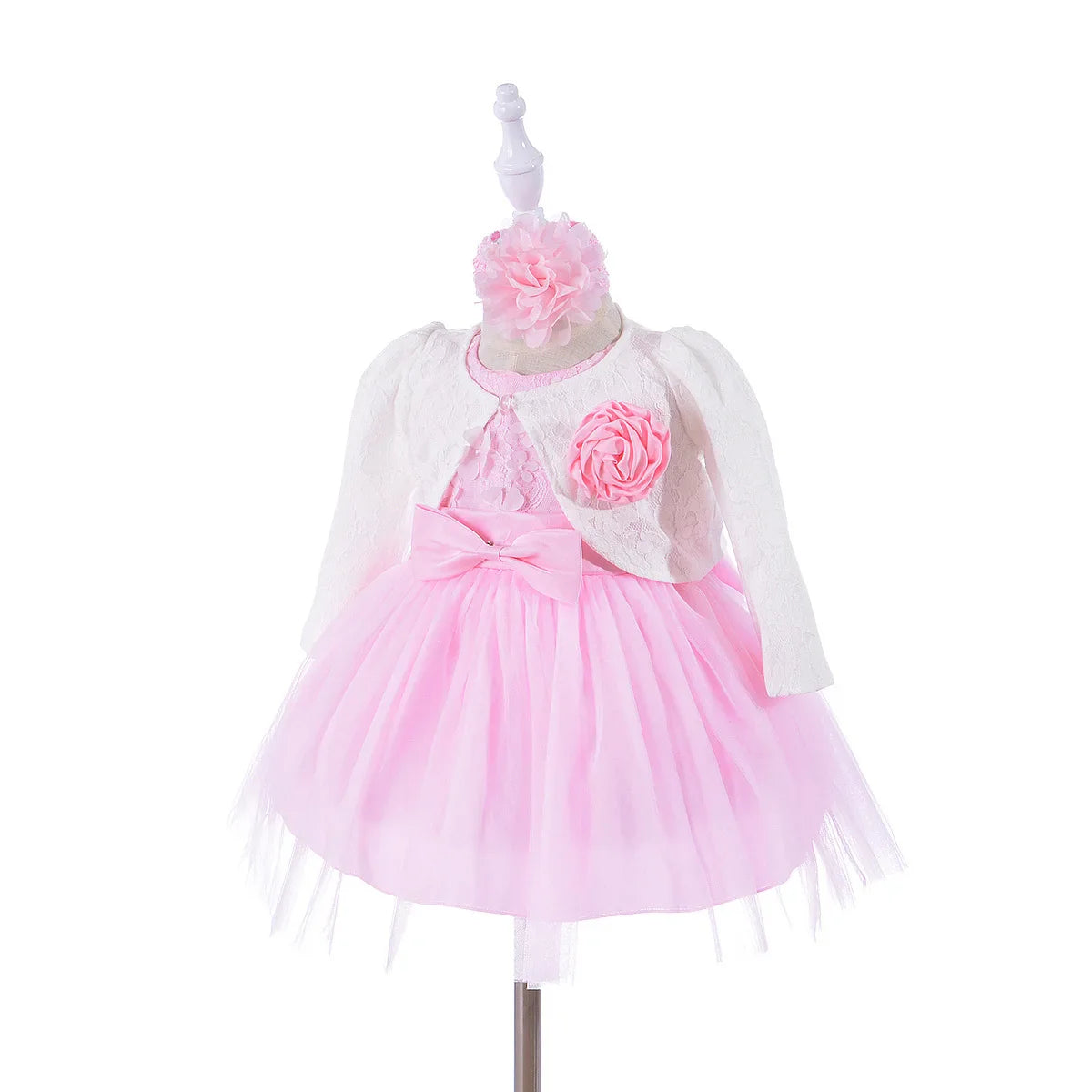 0-24M Pink Baby Girl Dresses