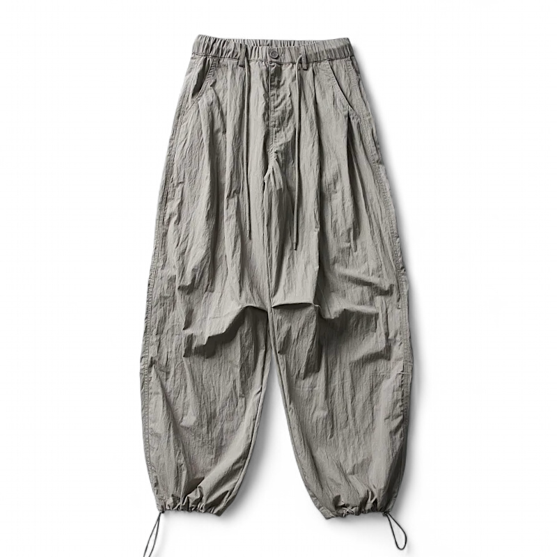 Crinkle hiking joggers