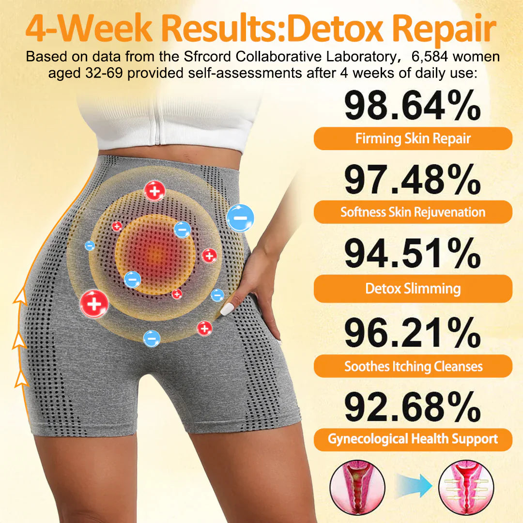 【 Official Brand Store 】🍀Sfrcord® Detox Shorts-Ice Silk＆micro-vibration massage module