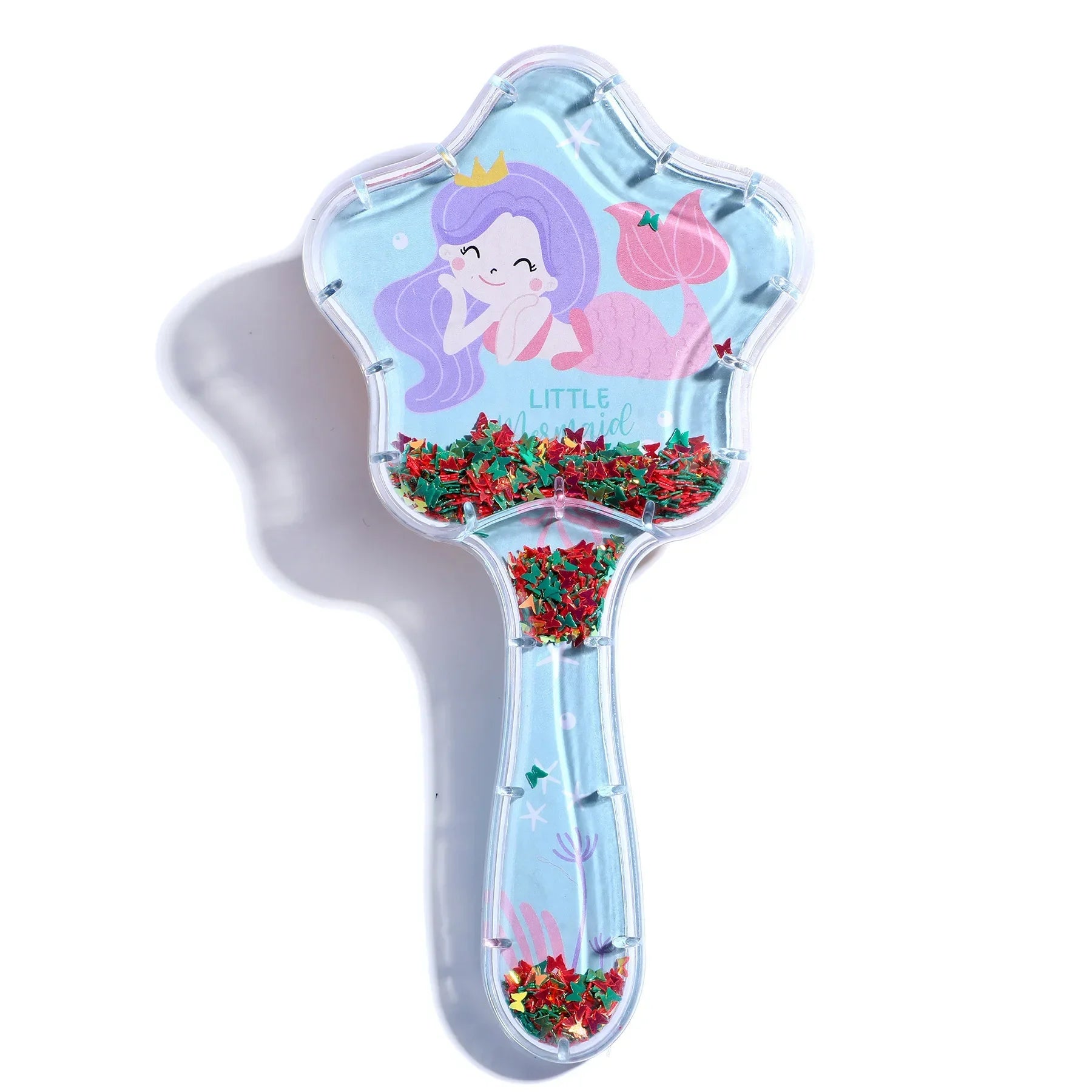 Mermaid Children Hair Comb Brush Cartoon Massager Comb High Quality Anti-detangle Comb Children's Cute Hairdressing Smooth Comb