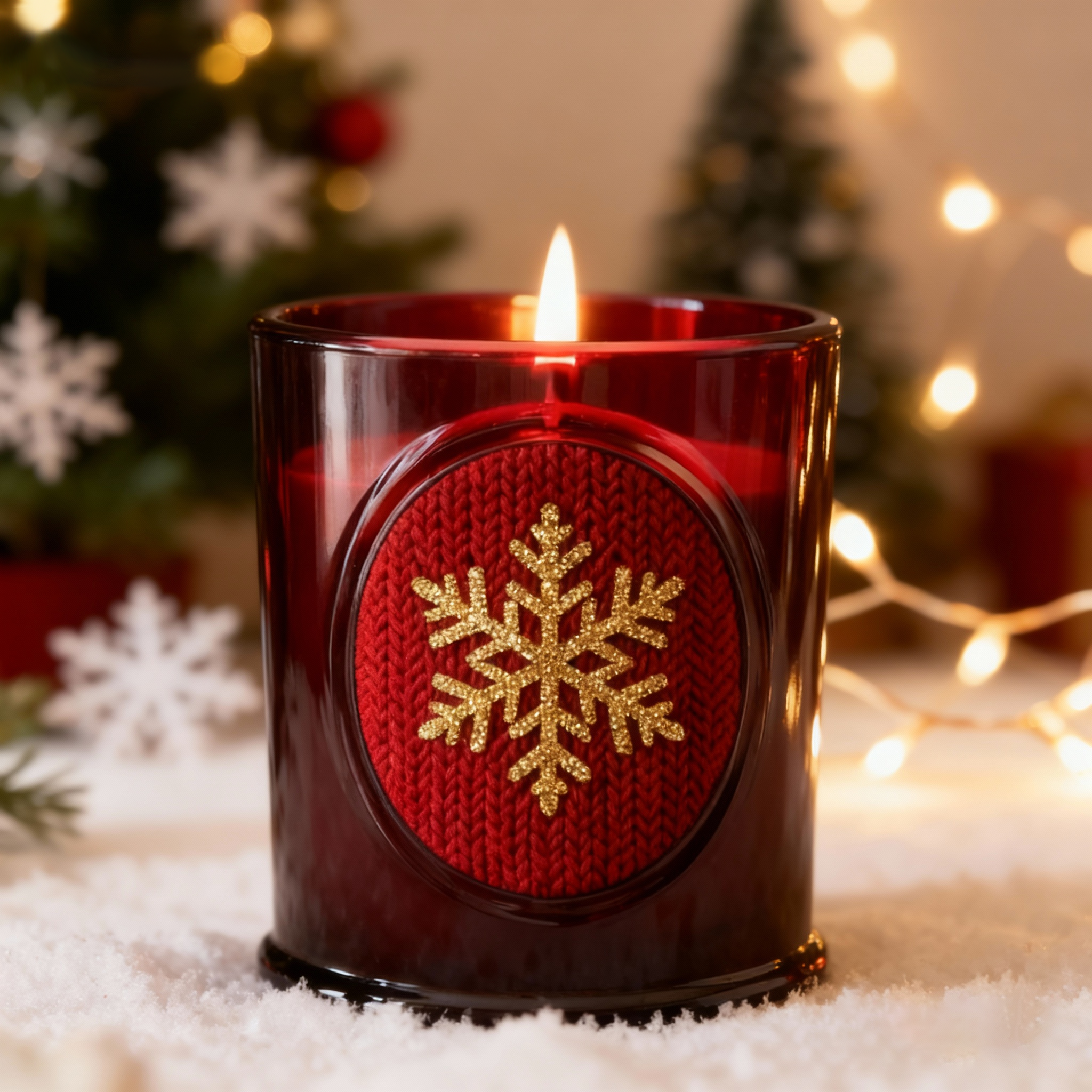 Cozy Winter Candle
