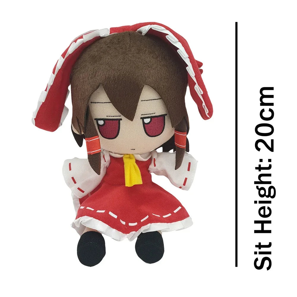 Yorigami Shion Fumo Plush Toy TouHou Project 20cm Sitting Soft Doll Kawaii Plushie Figurine Kids Fans Birthday Christmas Gifts