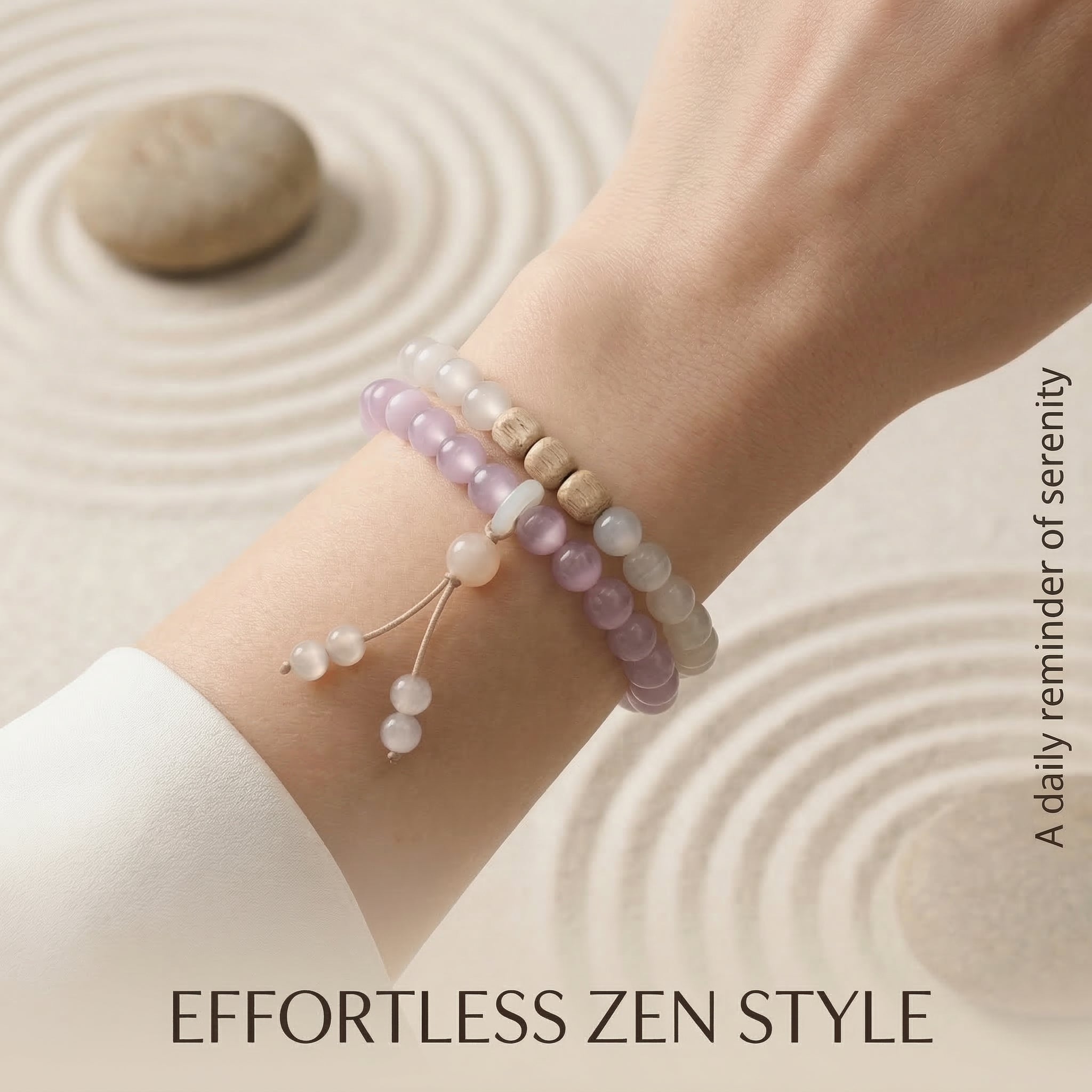 Pastel Beaded Wrap Bracelet