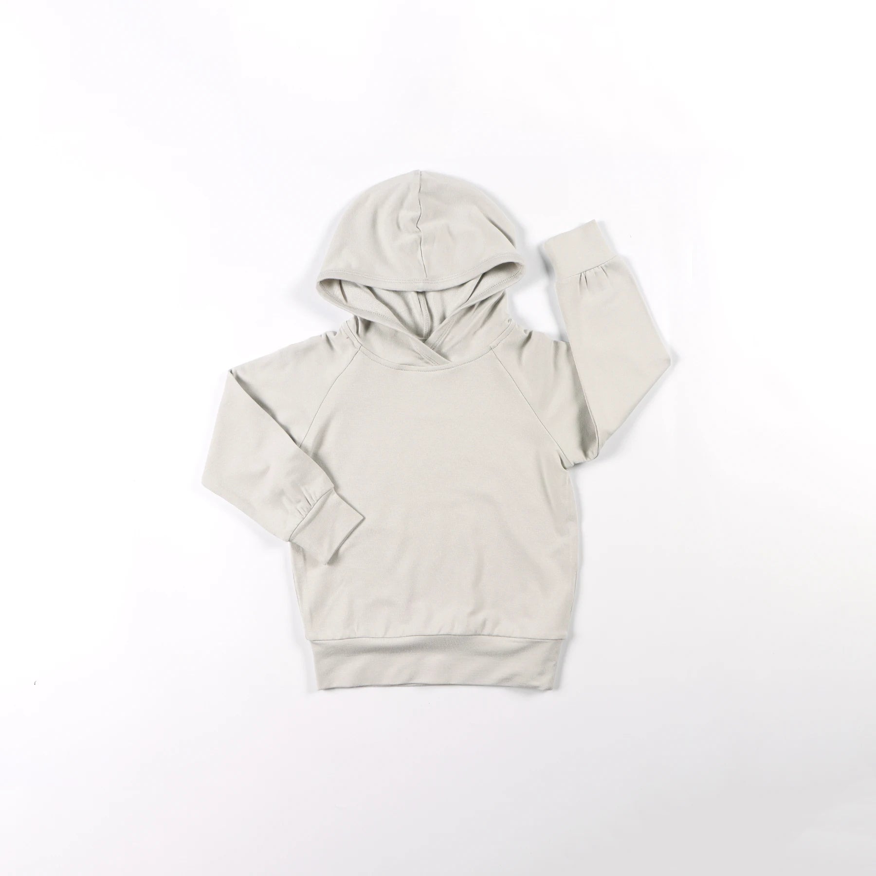 Bamboo Fiber Baby Hooded Sweatshirt Long-Sleeve Baby Boy Girl Clothes Toddler Pullover Tracksuits Terry Jogger Set Baby Clothing